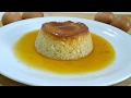 Flan de Huevo Sin Horno con 3 ingredientes. Hecho en 5 minutos. Trucos.