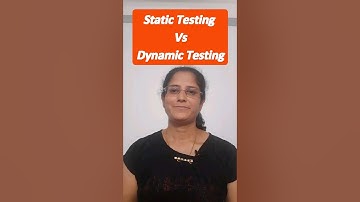 Manual Testing Interview Question #7:Static Vs Dynamic Testing?#interview #softwaretesting #shorts
