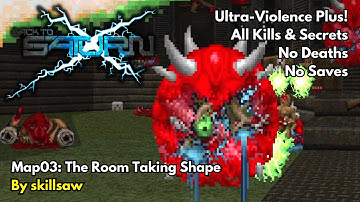 Doom II: BTSX 1 Map03: The Room Taking Shape (UV Plus, No Deaths or Saves)