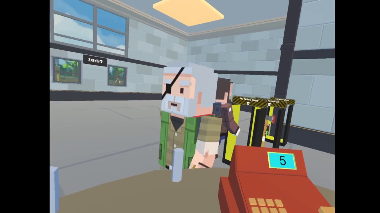 Weaponry Dealer VR Part 1 First Day Open! YouTube