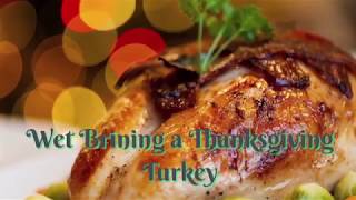 In this video i show how to wet brine a turkey. only half my face
shows most of the so apologize. used purchased from world market.
steps bel...