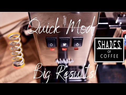 Gaggia Classic Pro 9-Bar OPV Mod | The Quick and Easy Way!