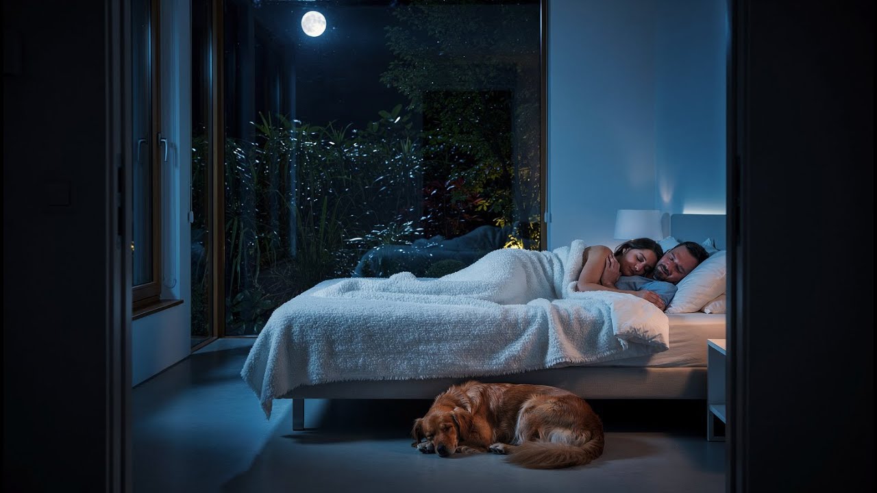 Night Rain Ambience with Soft Love 🌙 | Sleep Fast, Relax & Unwind