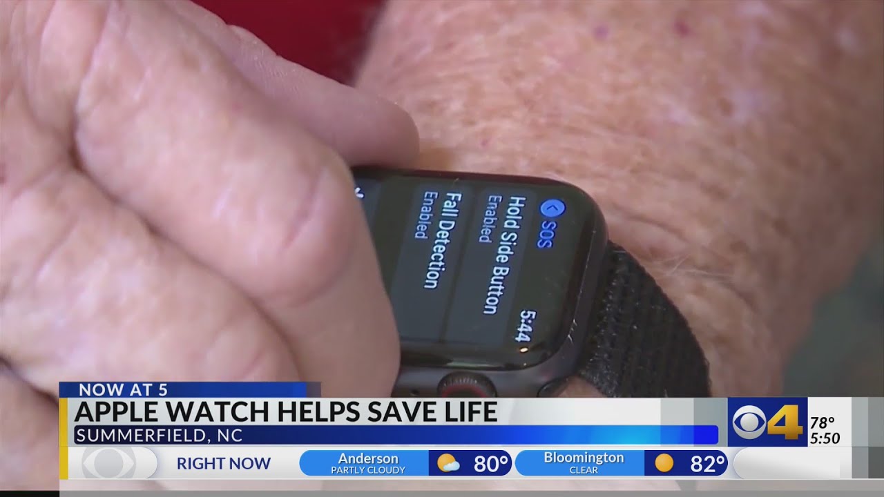 Apple Watch helps save life - YouTube