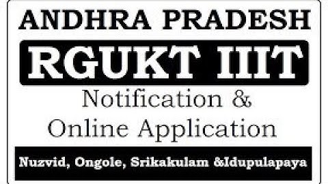 Ap IIIT notification 2021||Details about ap IIIT Enterance exam||Detailed notification||Rgukt CET