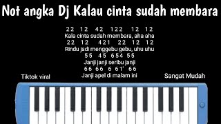 Not pianika dj kalau cinta sudah membara
