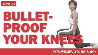 Quads & Hamstrings Workout with Dumbbells For Women Over 40 [BULLET-PROOF YOUR KNEES]