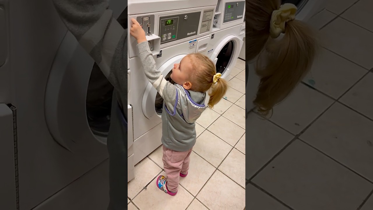 💦🧺Эвелина идет стирать| Прачечная в Канаде🇨🇦