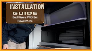 INSTALLATION GUIDE: Bed Riser Pro Set for Winnebago Revel 21-24 by Canyon Adventure Vans 691 views 2 months ago 19 minutes