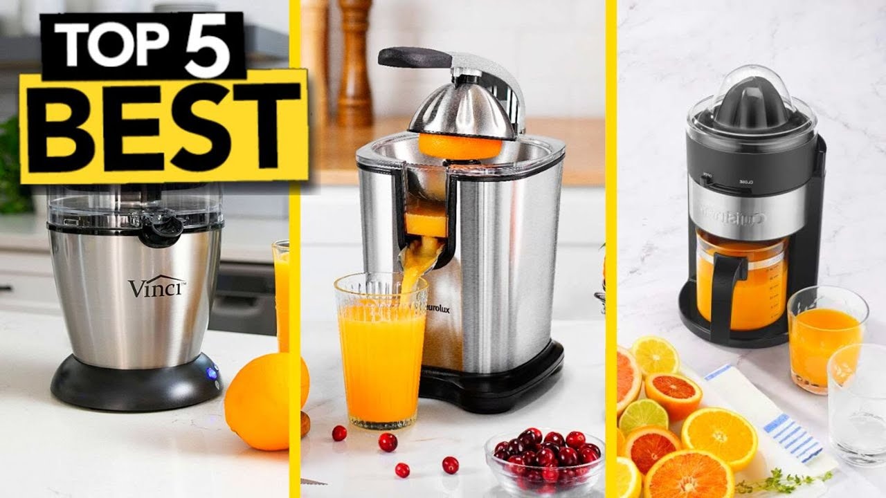 TOP 5 Best Electric Citrus Juicer [ 2023 Buyer's Guide ] 