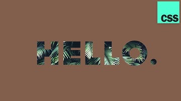 CSS Text Background with Animation Tutorial
