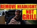 Remove HEADLIGHTS DODGE RAM