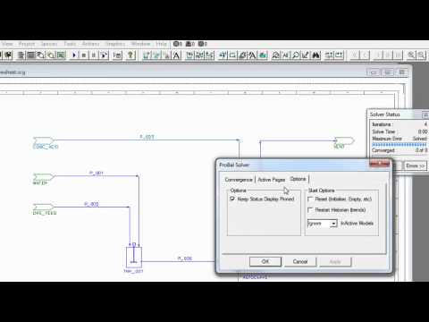 Tutorial Section 2.9 - Steady State Solver and Settings