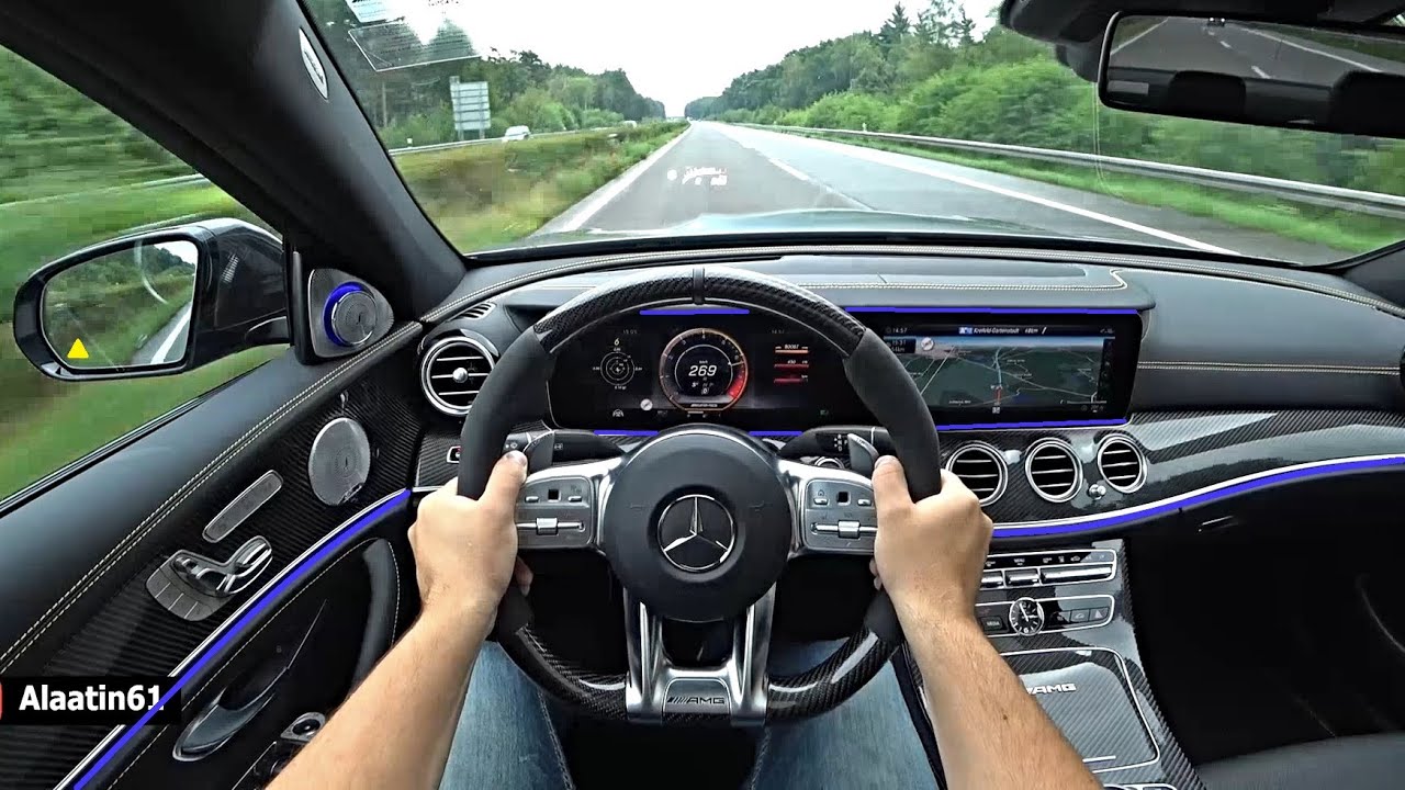 THE MERCEDES E63 S AMG EDITION 1 AUTOBAHN TEST DRIVE