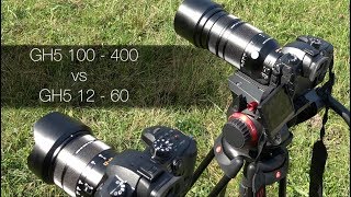 GH5 100-400 vs GH5 12-60