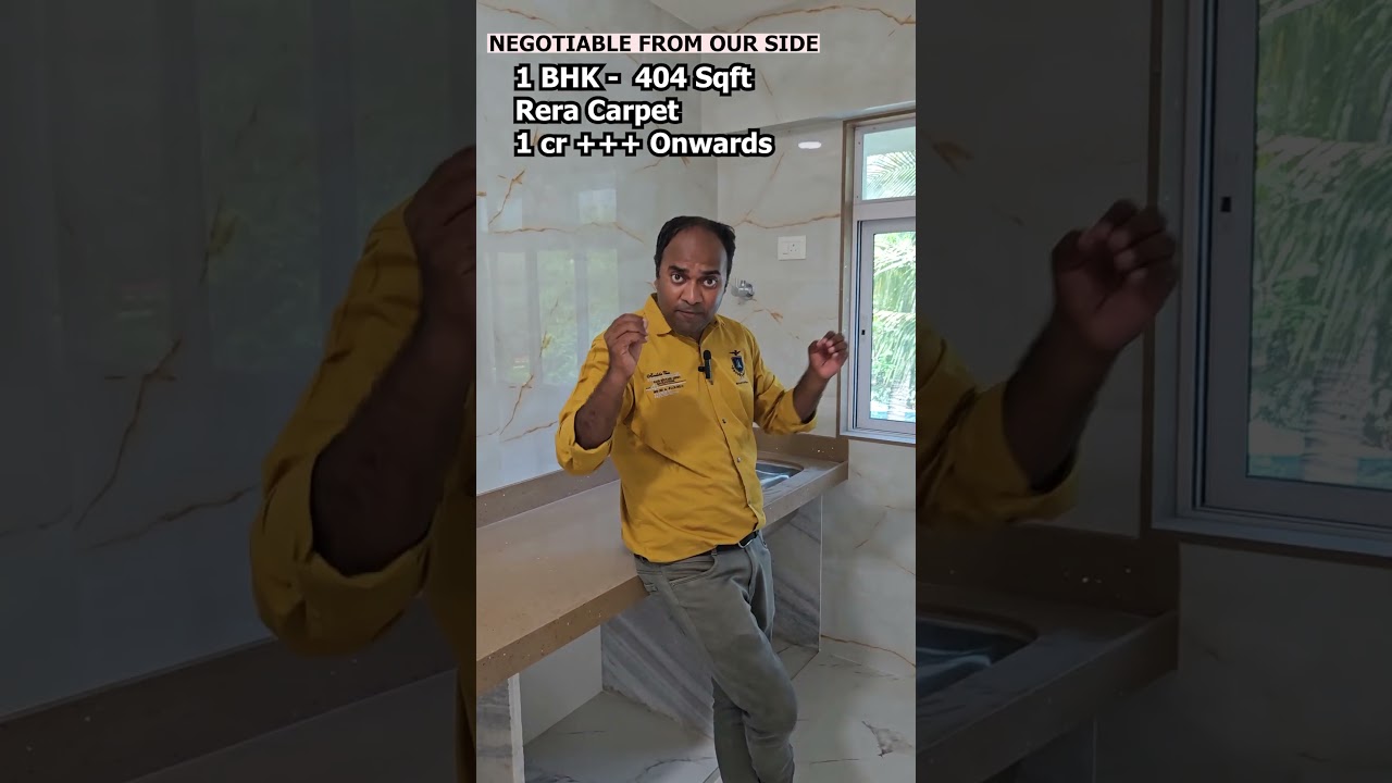 9403654879  | 1BHK 404 sq.ft in BORIVALI WEST | NEAR STATION | NEAR TPS ROAD KASTUR GARDEN |BORIVALI