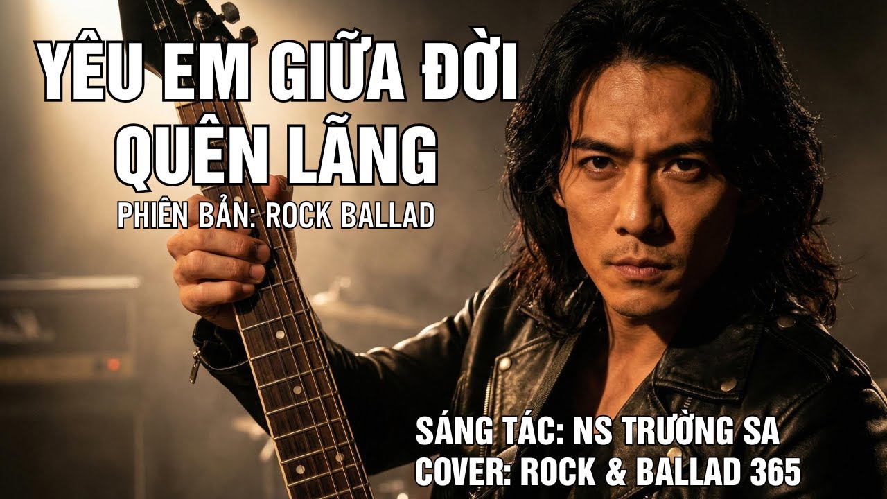 YÊU EM GIỮA ĐỜI QUÊN LÃNG | TÁC GIẢ:TRƯỜNG SA |Phiên bản rock ballad |Covered by Rock & Ballad 365