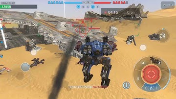 WAR ROBOTS TEST SERVER - NEW WEAPON AND RELOAD BUTTON