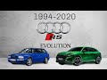 AUDI RS - EVOLUTION (1994-2020)