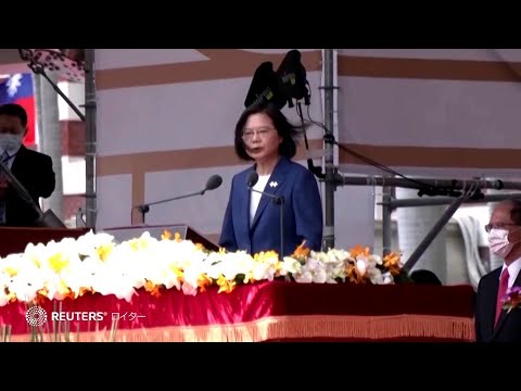 台湾の蔡総統、中国主席の「統一」発言に激しく反発　「未来決めるのは市民だけ」