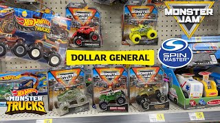 Spin Master Monster Jam At DOLLAR GENERAL With CHASE NEW Hot Wheels Monster Trucks Doubles More