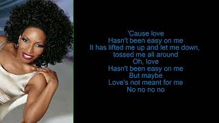 Love Hasn&#39;t Been Easy on Me by Stephanie Mills (Lyrics)