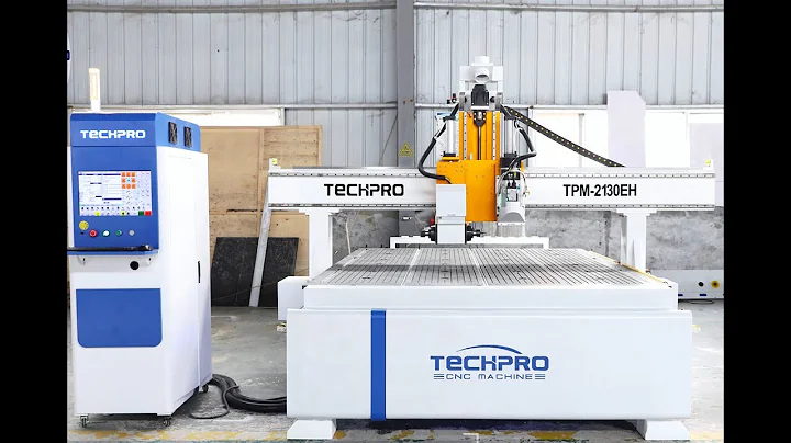 TechPro ATC CNC Router + Four-sided Horizontal Drilling TPM2130EH