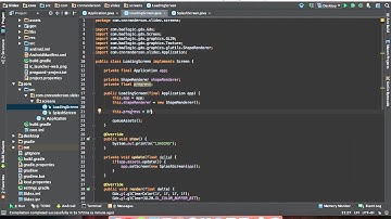 LibGDX - Scene2D (Slide 15) - Basic Loading Screen (Part 5)