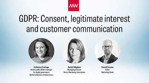 GDPR   Consent, legitimate interest and customer communication