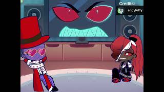 The Vees react to RadioStatic || Gacha Life 2 x Hazbin Hotel || Western Bunny