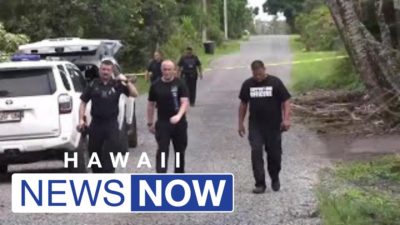 Hawaii County police investigating officer-involved shooting - YouTube