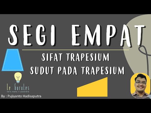 Video: Apakah sifat yang dikongsi oleh rombus dan segi empat tepat?