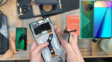 infinix note 7 screen replacement and disassembly 2021
