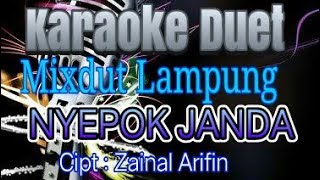 Karaoke duet mixdut Lampung NYEPOK JANDA