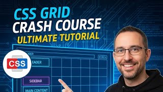 Learn CSS Grid in 1 Hour | Complete Crash Course for Beginners