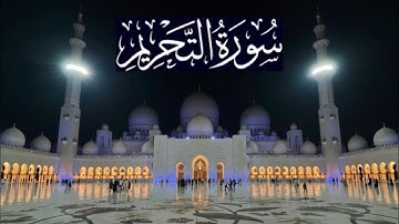 سورة التحريم كاملة - ادريس ابكر رمضان 1444 - 2023