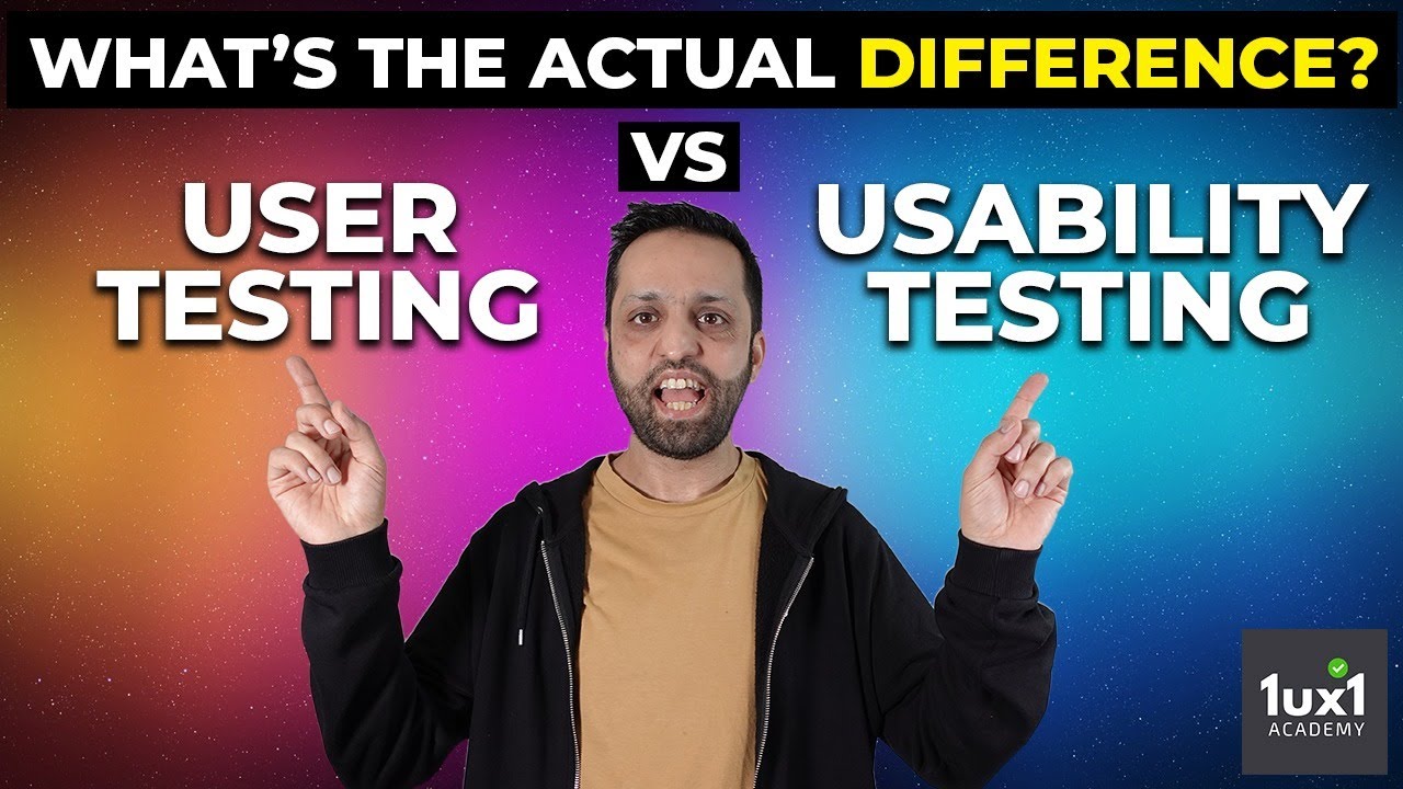 Difference Between User and Usability Testing in UX Research vs UX Design