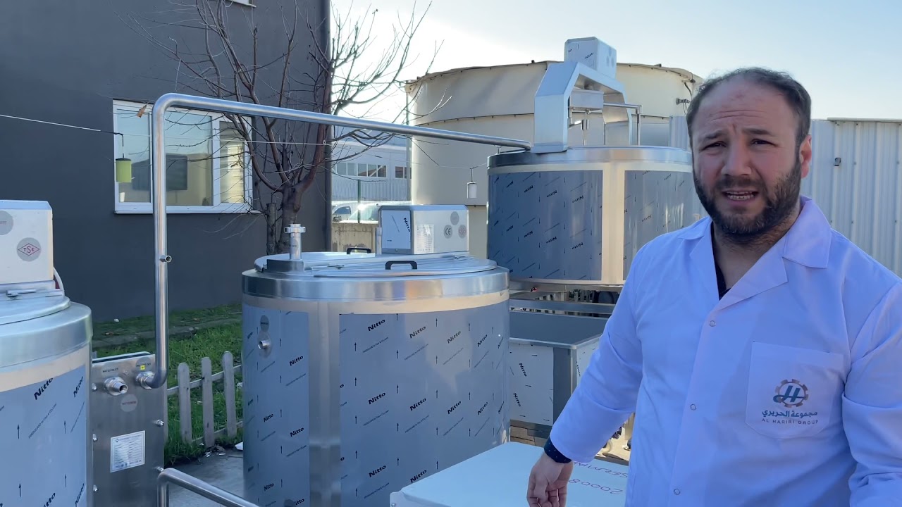 #خط صناعة #الالبان والاجبان مع #المهندس احمد #الحريري