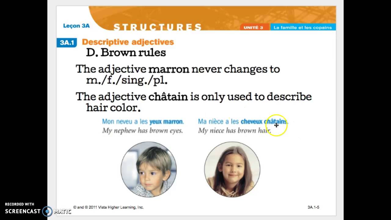 bangs adjectives