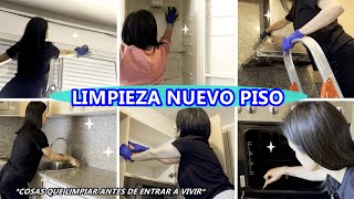 PRIMERA LIMPIEZA EN UN PISO VACÍO