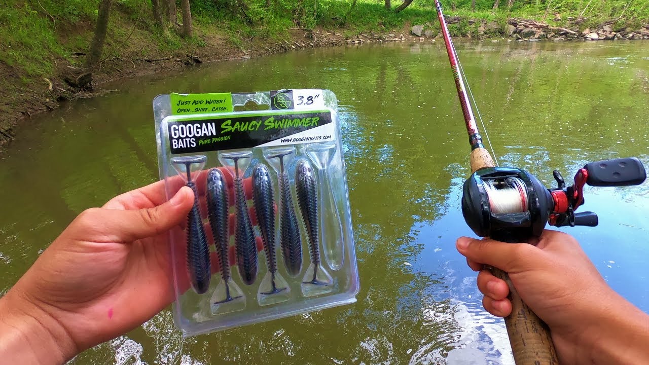 Trying Out The Googan Baits Saucy Swimmer 