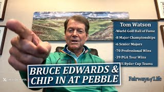 Tom Watson Reflects On Bruce Edwards Chip In At Pebble Beach