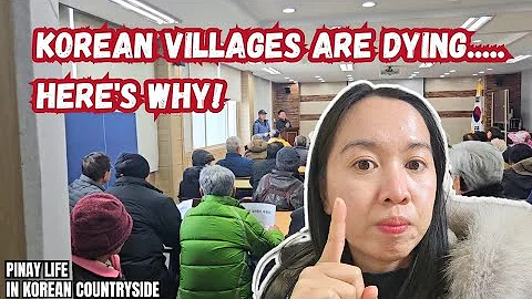 AGING POPULATION| PROBLEMS IN KOREAN VILLAGE| LIFE OF A FILIPINA IN COUNTRYSIDE