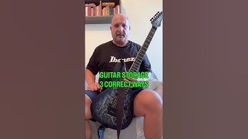 3 Great Ways to Store Your Guitar Safely