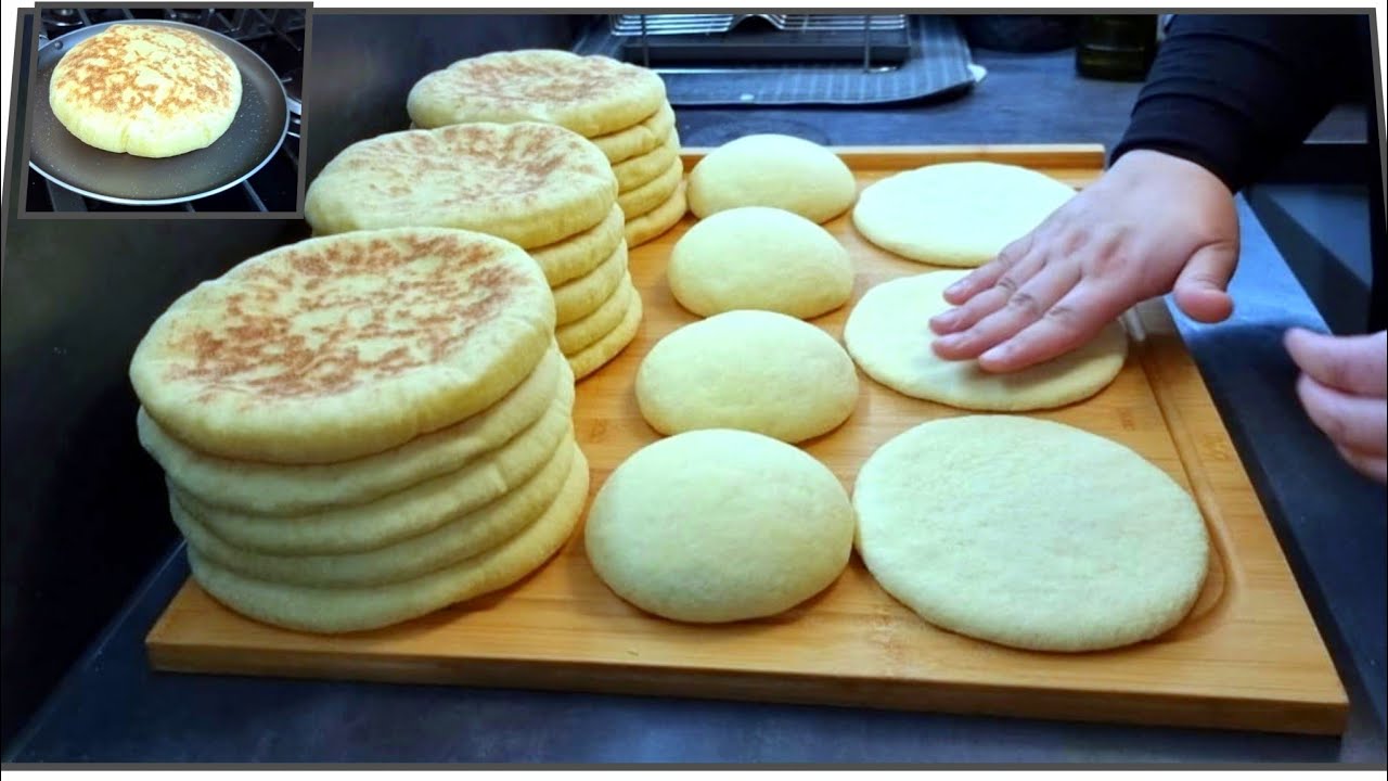 👌مخمار العيد بدون دلك او مجهود كيوجد في رمشة العين منفوخ وخاوي من الداخل ضروري يحضر مع المشاوي