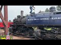 Black hills central railroad steam train