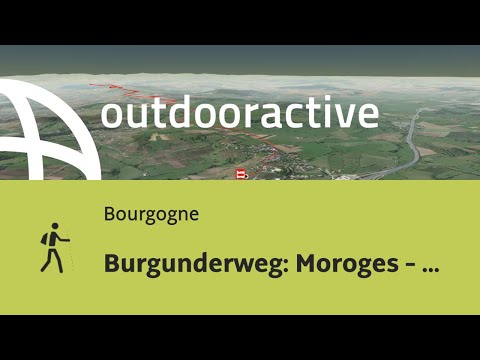 Pilgerweg in der Bourgogne: Burgunderweg: Moroges - Saint-Gengoux-Le-National