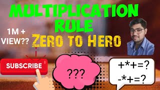 Basic mathematics Zero to Hero #class-2 (multiplication of sign ) KL COACHING CLASSES ,pratap nagar