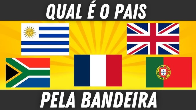 Adivinhe os Países da Europa Pelas Bandeiras - Qual é o País - Vamos de Quiz  