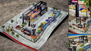 Singapore Street 1/64 Diorama | Hotwheels Diorama